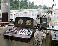 中阪堺電車運転室