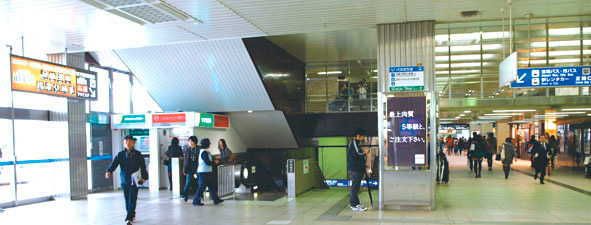 JR新大阪駅3階南口ATM
